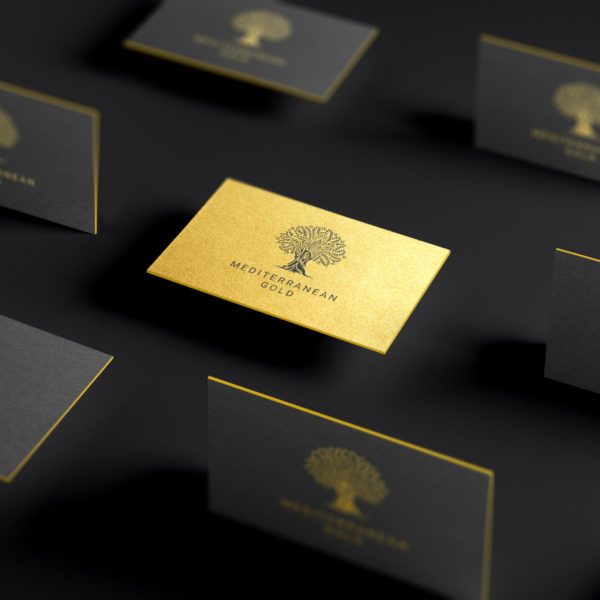 Mediterranean Gold brand identity